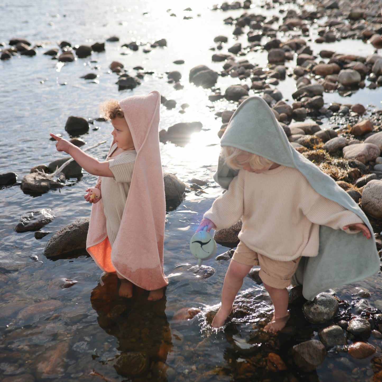 Mushie Organic Cotton Baby Hooded Towel – Soft & Absorbent