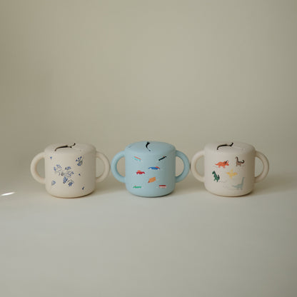 Mushie Silicone Snack Cup – Spill-Proof