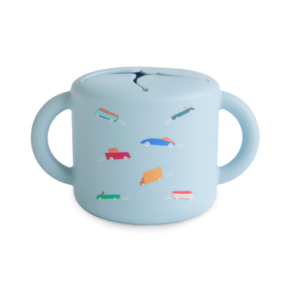Mushie Silicone Snack Cup – Spill-Proof