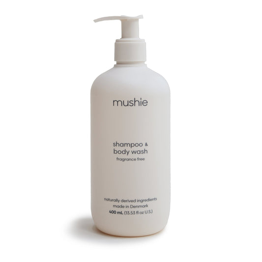 Mushie Baby Shampoo & Body Wash – Fragrance Free