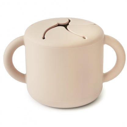 Mushie Silicone Snack Cup – Spill-Proof