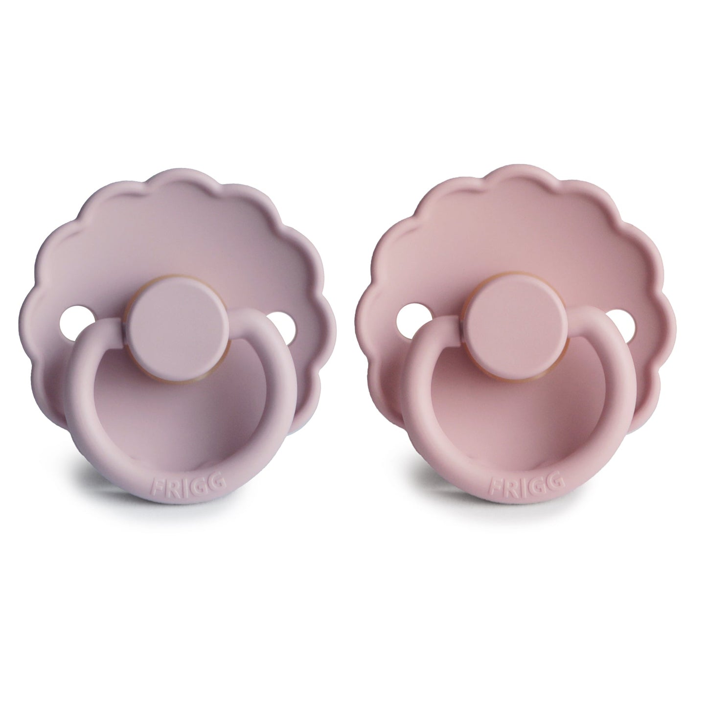 Mushie FRIGG Daisy Pacifier 2-Pack – Natural Rubber