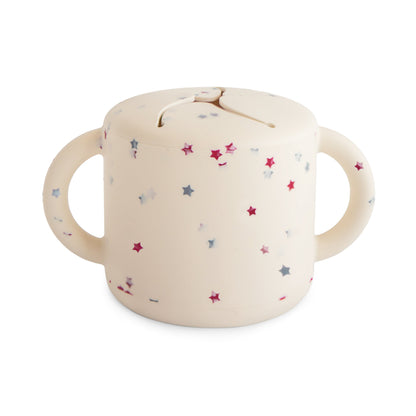 Mushie Silicone Snack Cup – Spill-Proof