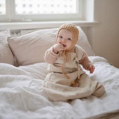 Mushie Organic Cotton Sleepbag – Lightweight Muslin