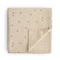 Mushie Muslin Swaddle Blanket – Organic Cotton