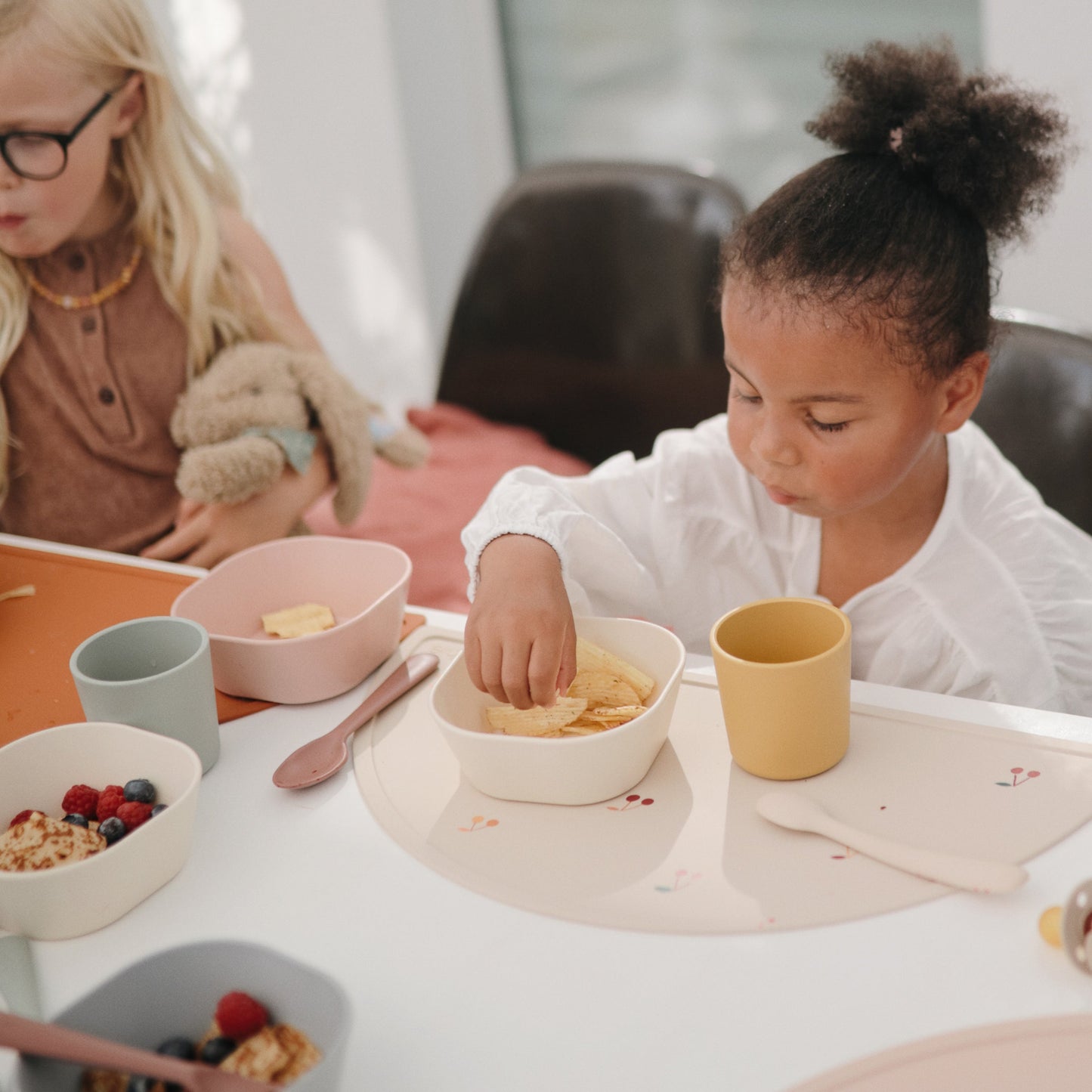 Mushie Silicone Placemat – Easy Clean