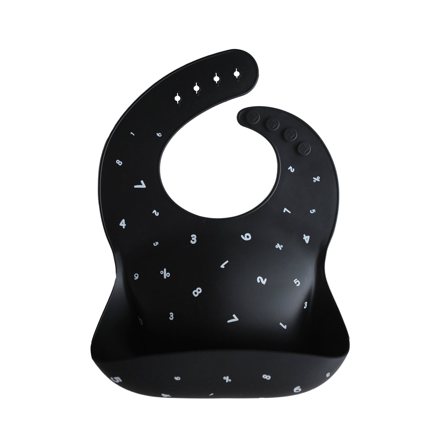 Mushie Silicone Baby Bib – Adjustable Catch-All