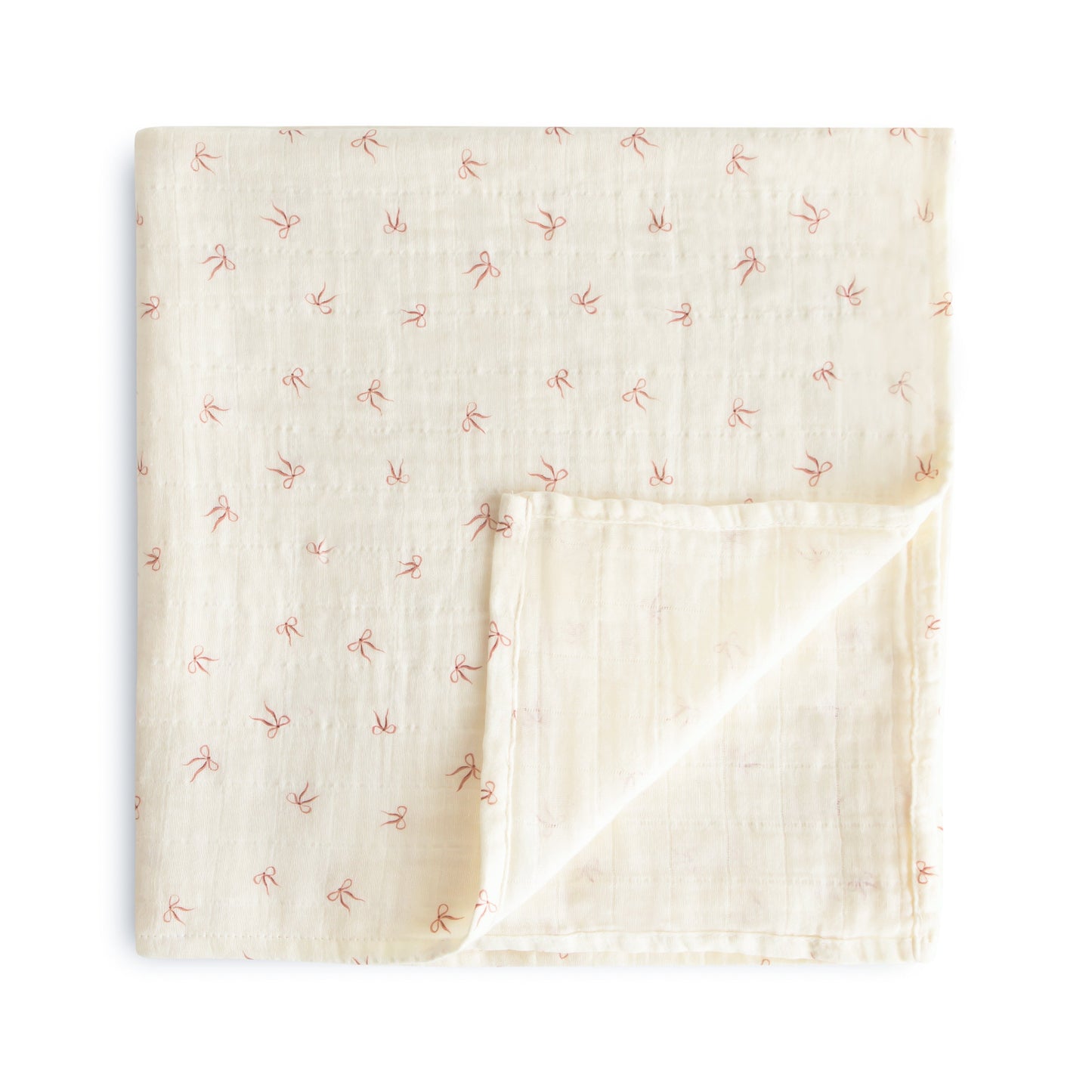 Mushie Muslin Swaddle Blanket – Organic Cotton