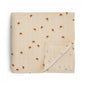 Mushie Muslin Swaddle Blanket – Organic Cotton