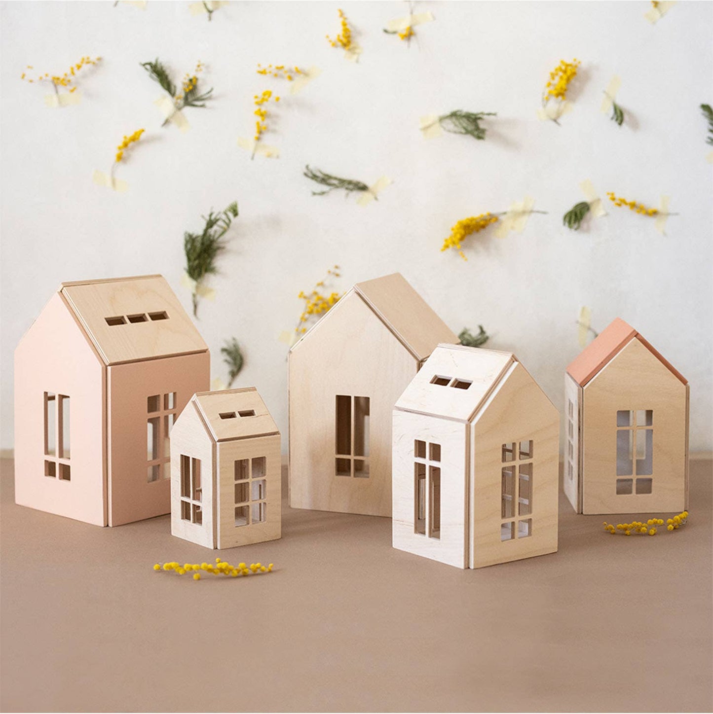 Pink Magnetic Dollhouse - Large
