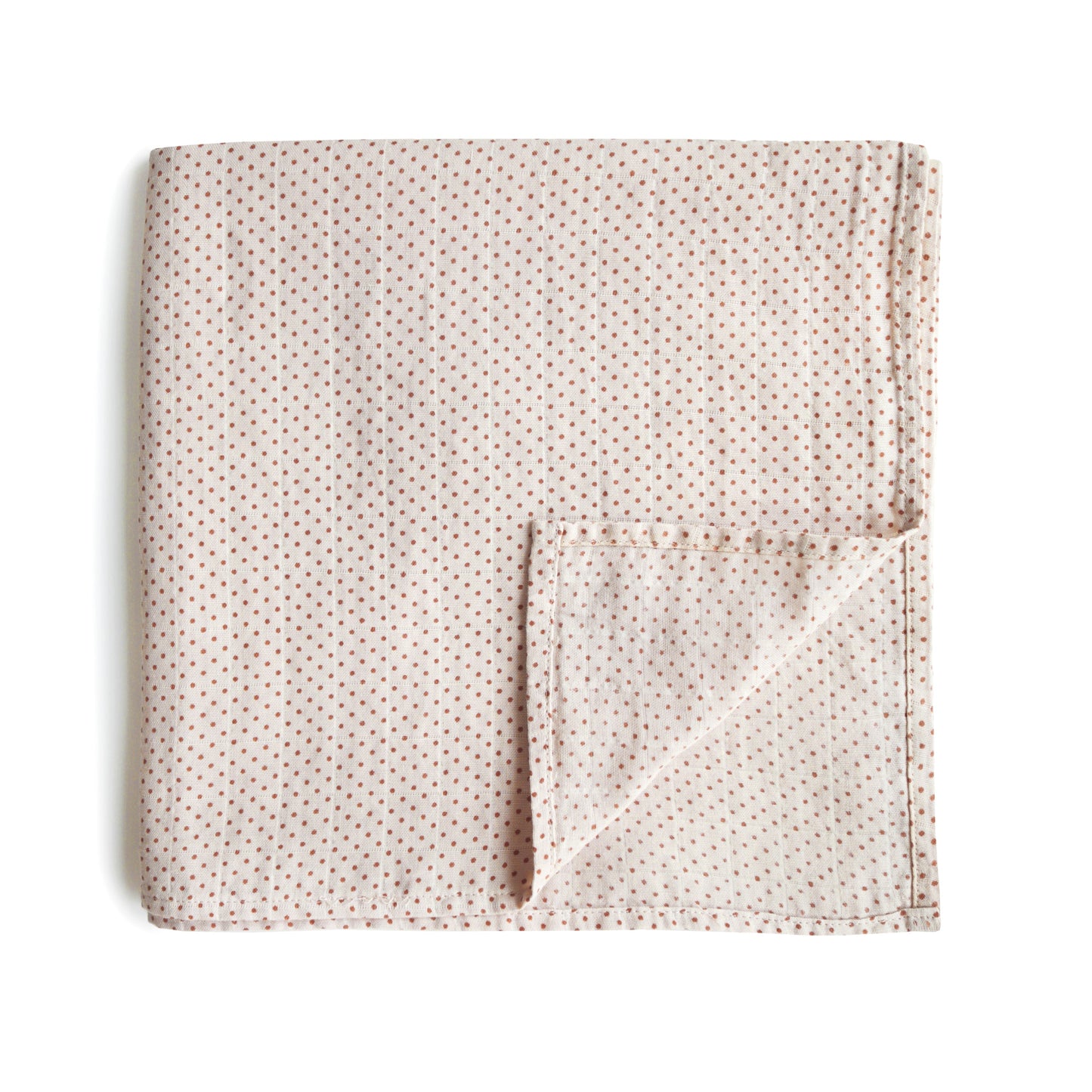 Mushie Muslin Swaddle Blanket – Organic Cotton