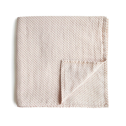 Mushie Muslin Swaddle Blanket – Organic Cotton
