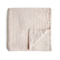 Mushie Muslin Swaddle Blanket – Organic Cotton