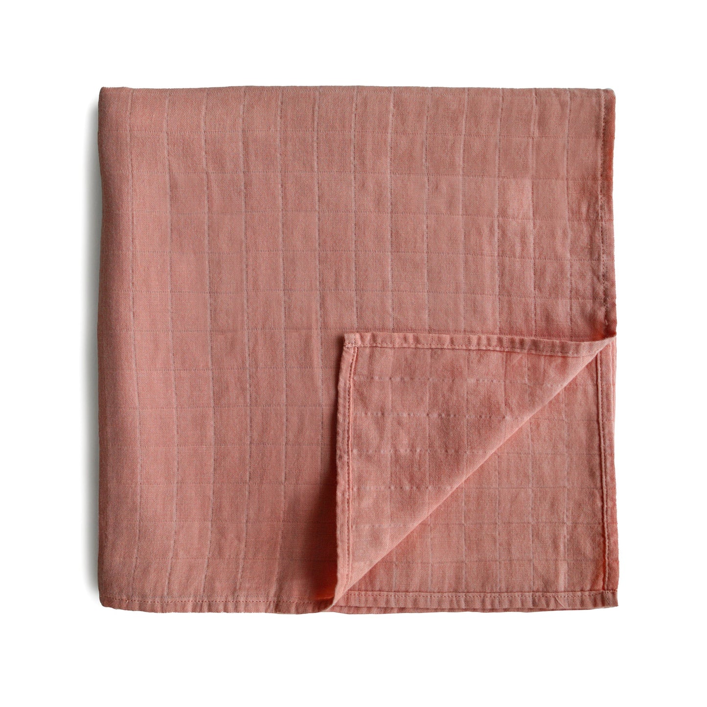 Mushie Muslin Swaddle Blanket – Organic Cotton