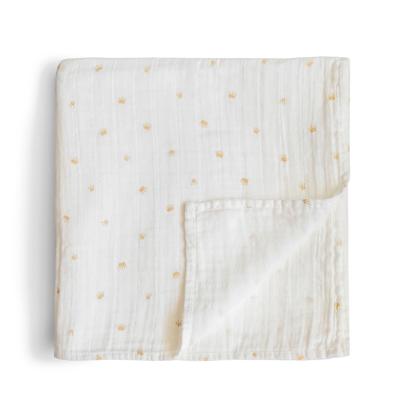 Mushie Muslin Swaddle Blanket – Organic Cotton