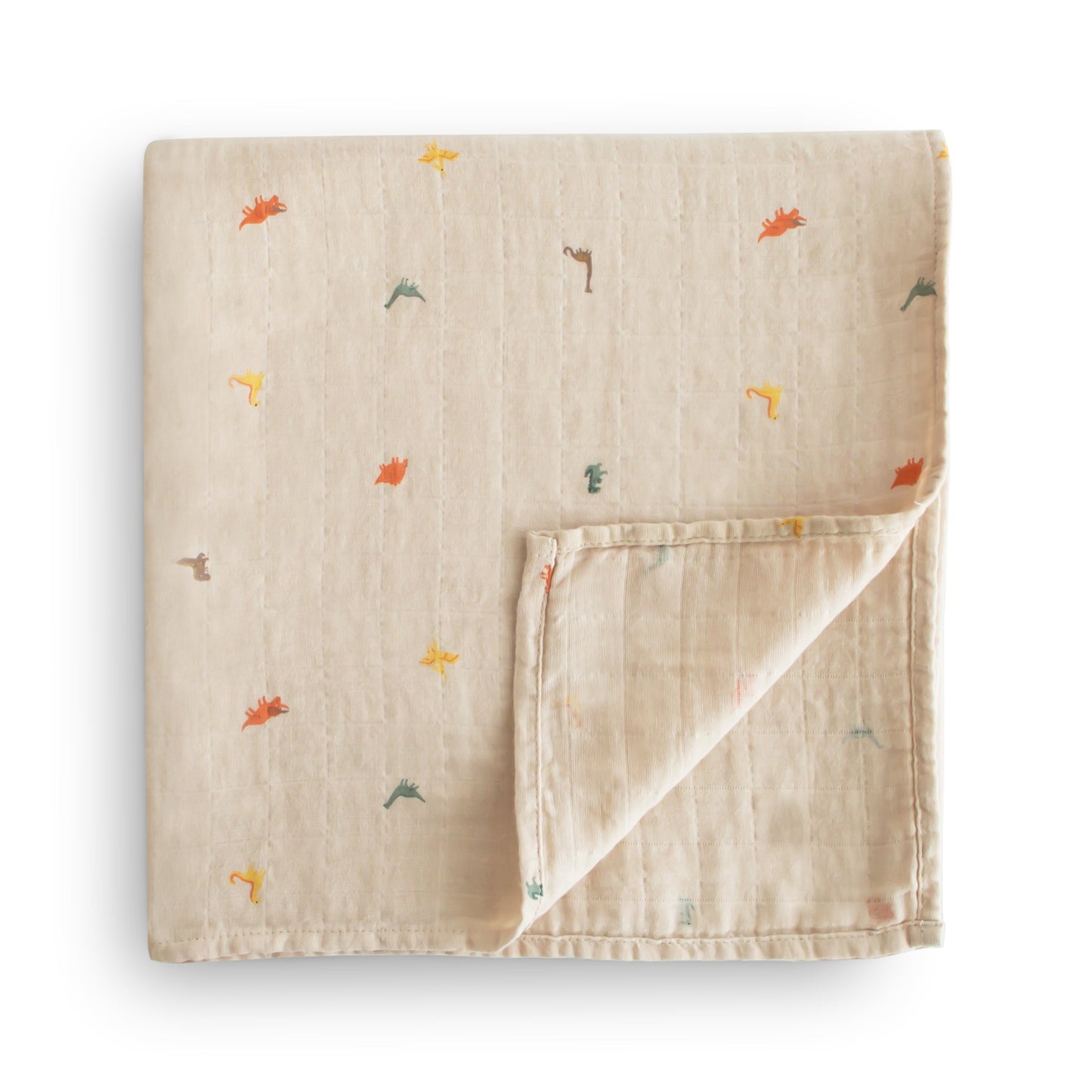 Mushie Muslin Swaddle Blanket – Organic Cotton