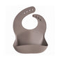 Mushie Silicone Baby Bib – Adjustable Catch-All