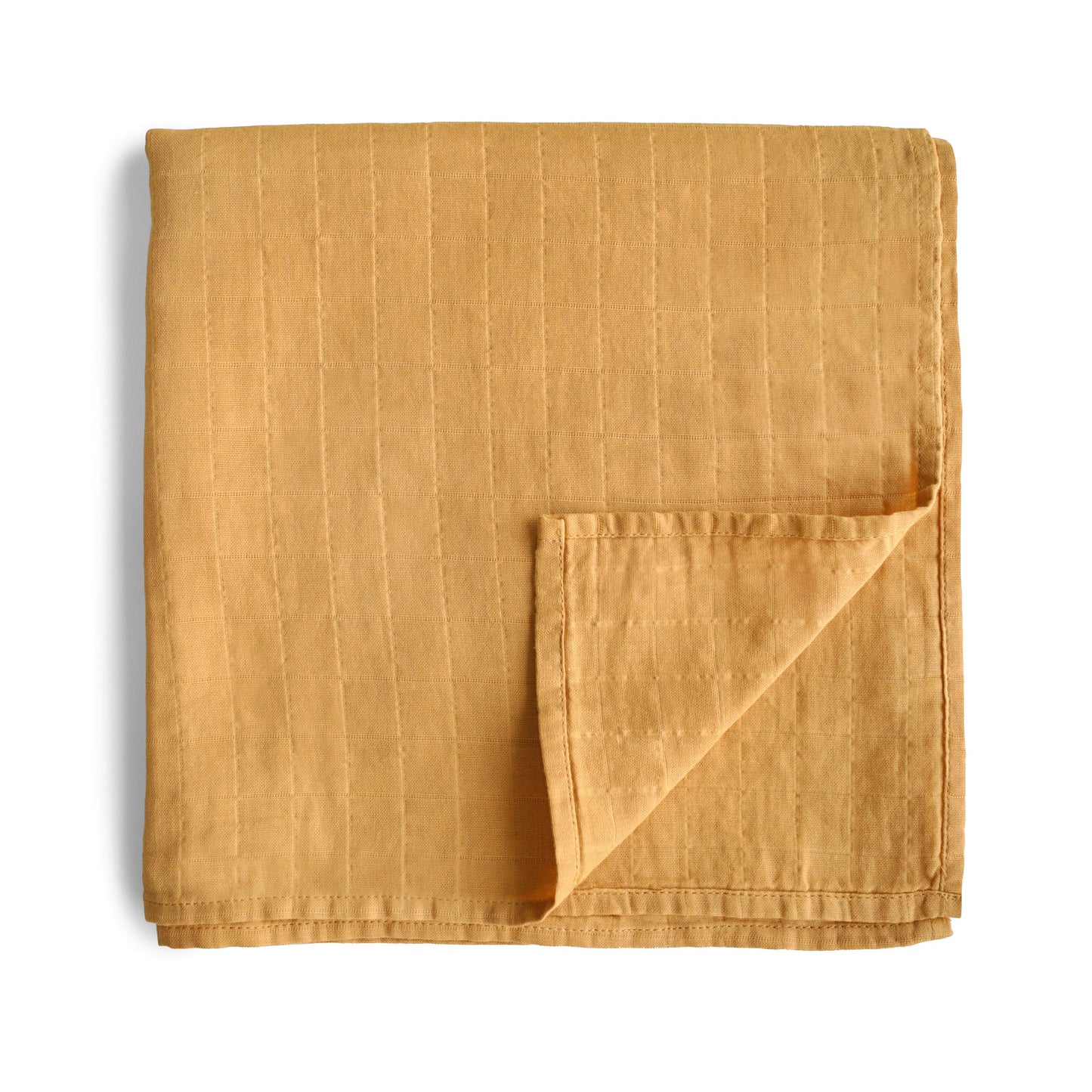 Mushie Muslin Swaddle Blanket – Organic Cotton