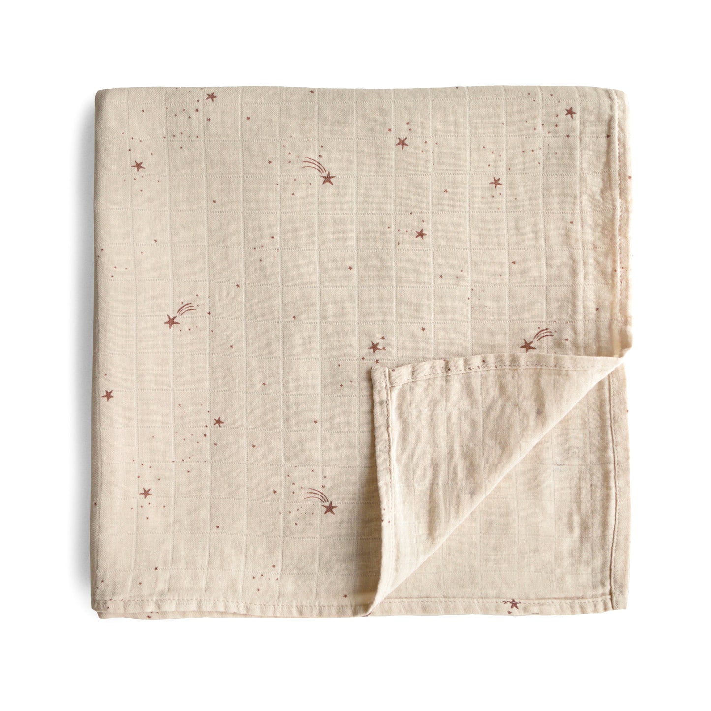 Mushie Muslin Swaddle Blanket – Organic Cotton