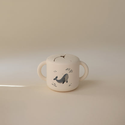Mushie Silicone Snack Cup – Spill-Proof