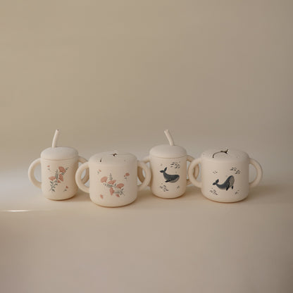 Mushie Silicone Snack Cup – Spill-Proof