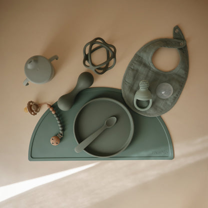 Mushie Silicone Placemat – Easy Clean