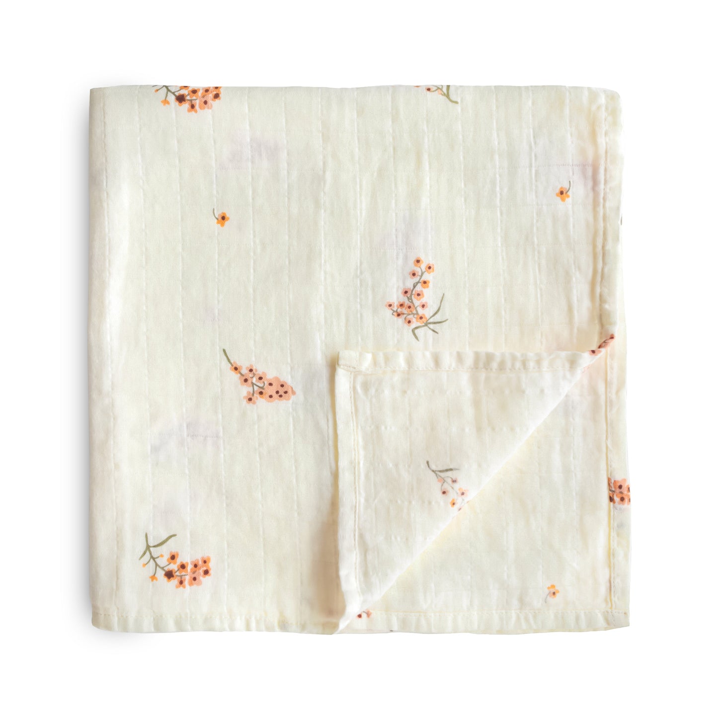 Mushie Muslin Swaddle Blanket – Organic Cotton