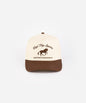 Trucker hat with 'Gigi Pip Sports' and horse logo on a white background