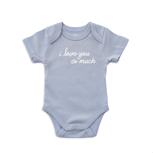 Frankie Jean - I Love You So Much Onesie (Multiple Colors)