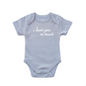 Frankie Jean I Love You So Much Onesie | Organic Cotton Baby Bodysuit