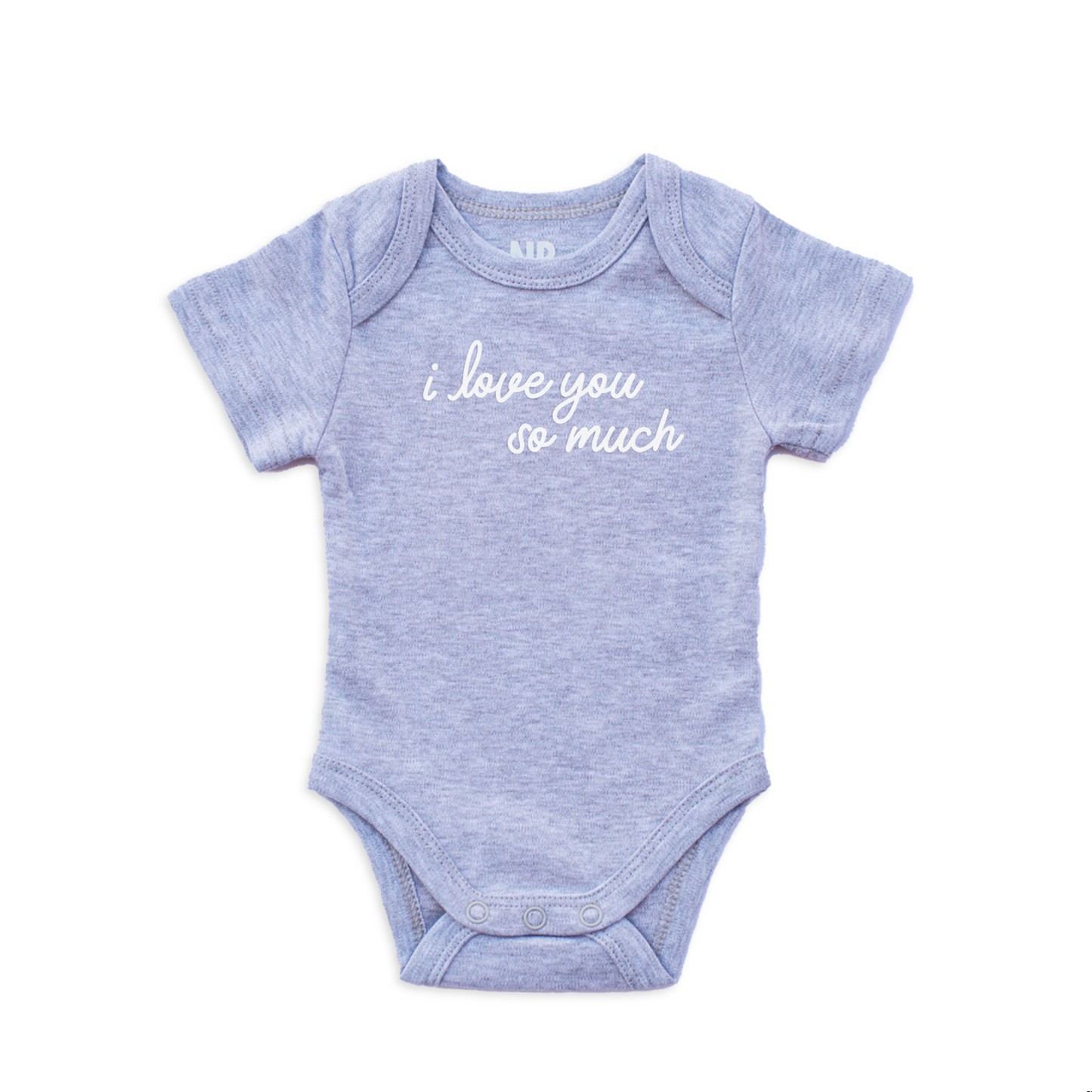 Frankie Jean I Love You So Much Onesie | Organic Cotton Baby Bodysuit