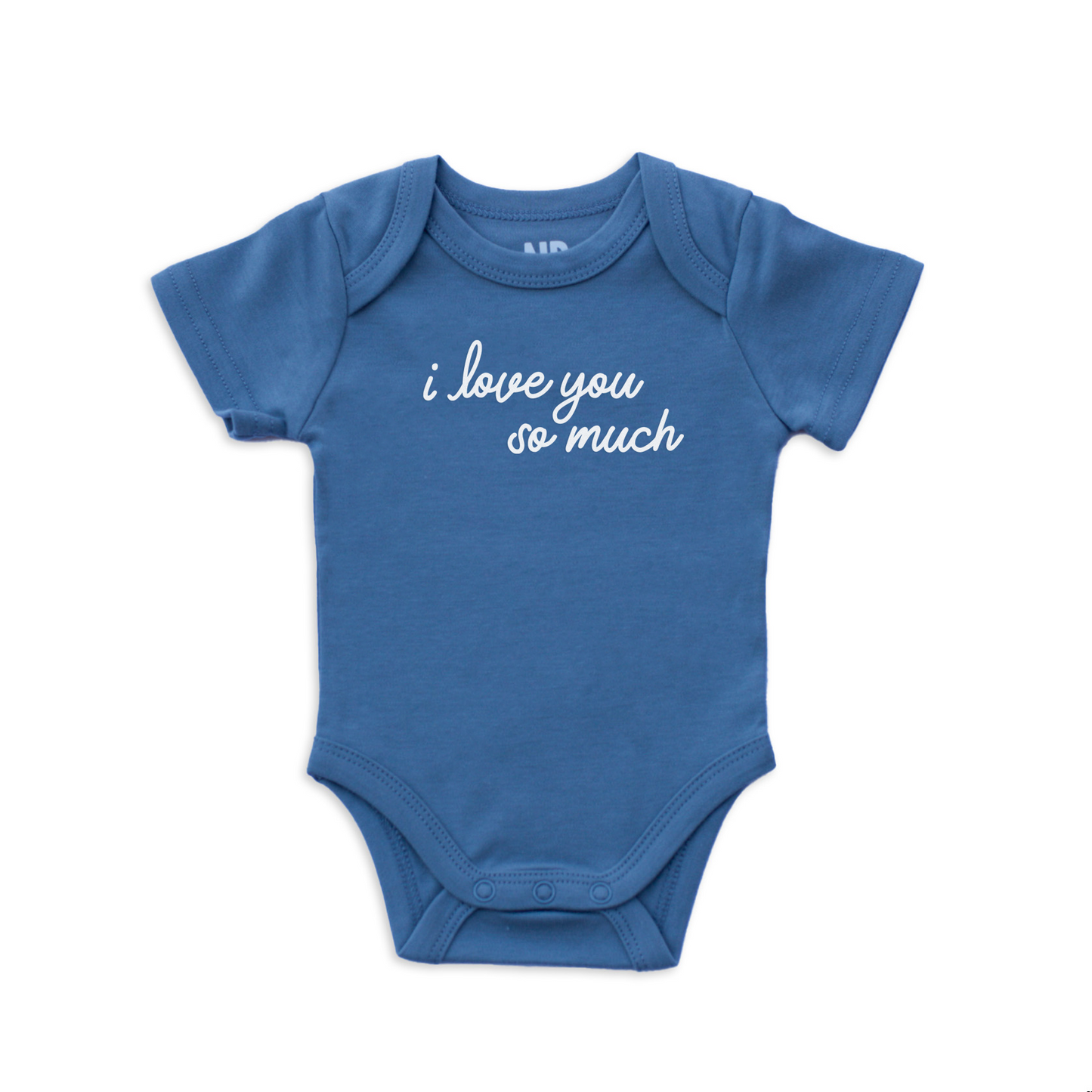 Frankie Jean I Love You So Much Onesie | Organic Cotton Baby Bodysuit
