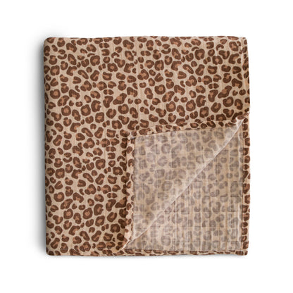 Mushie Muslin Swaddle Blanket – Organic Cotton