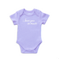 Frankie Jean I Love You So Much Onesie | Organic Cotton Baby Bodysuit