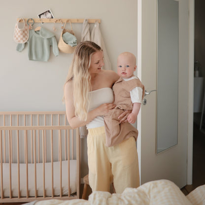 Mushie Organic Cotton Sleepbag – Lightweight Muslin