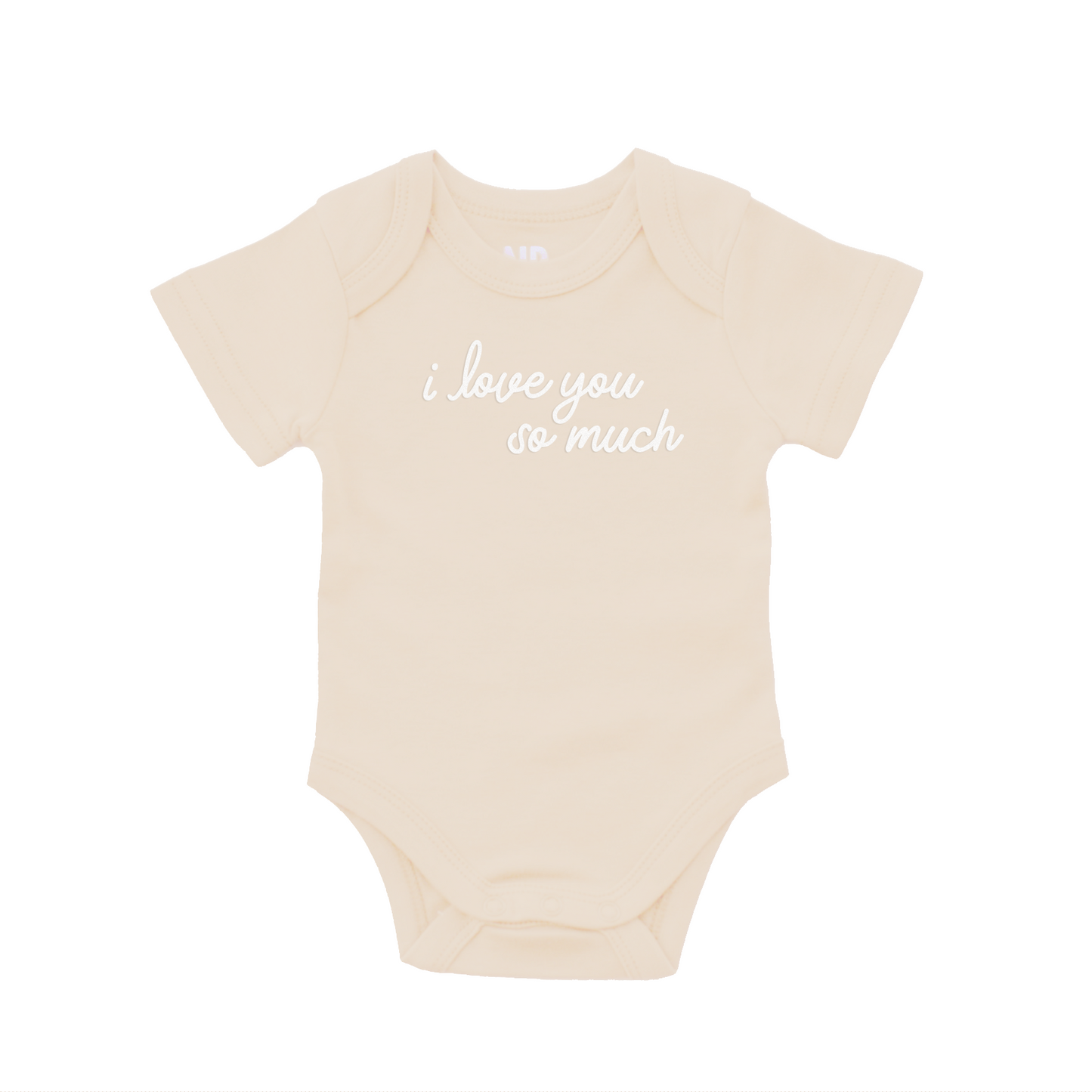 Frankie Jean I Love You So Much Onesie | Organic Cotton Baby Bodysuit