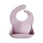 Mushie Silicone Baby Bib – Adjustable Catch-All