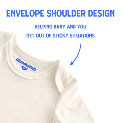 Chunky Deli Petite Frite Baby Bodysuit – Off-White