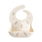 Mushie Silicone Baby Bib – Adjustable Catch-All