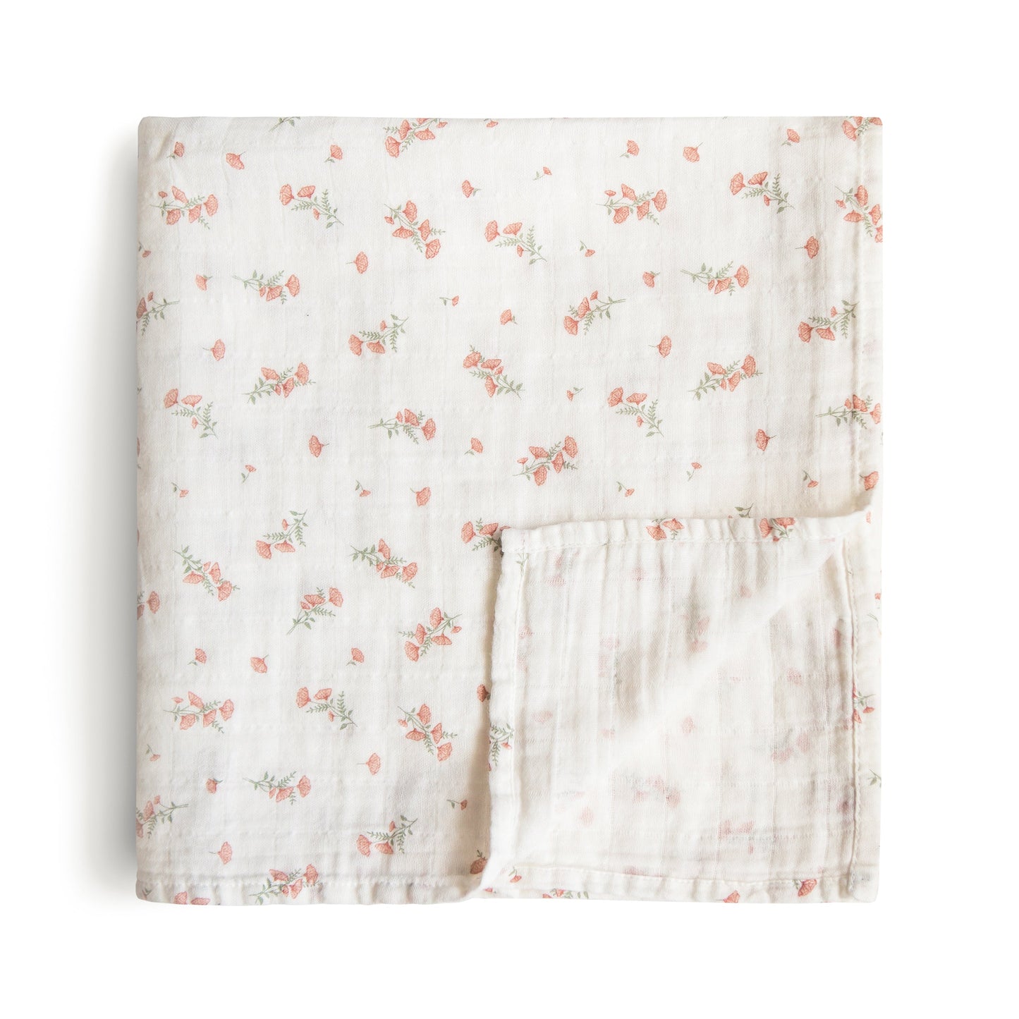 Mushie Muslin Swaddle Blanket – Organic Cotton