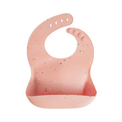 Mushie Silicone Baby Bib – Adjustable Catch-All