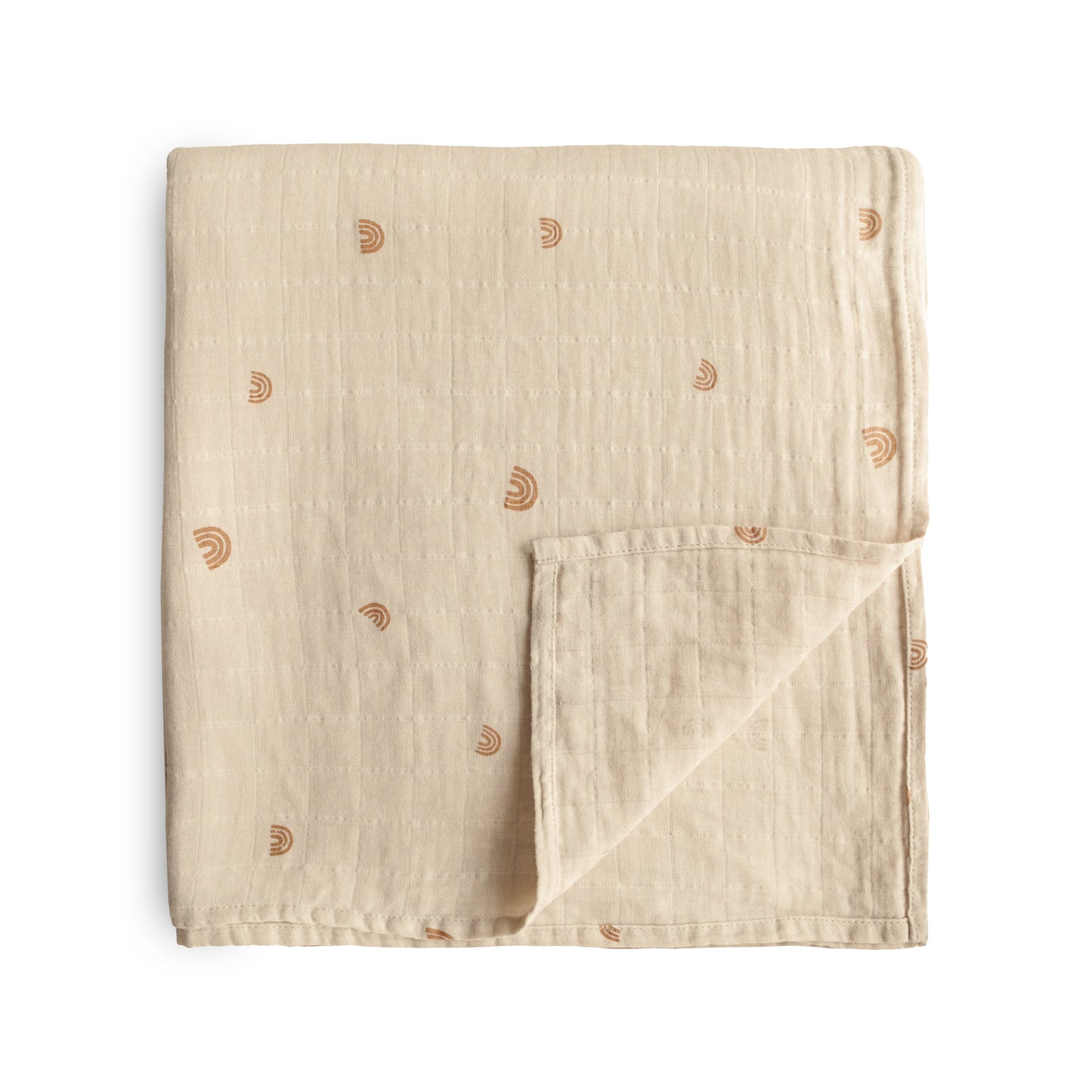 Mushie Muslin Swaddle Blanket – Organic Cotton
