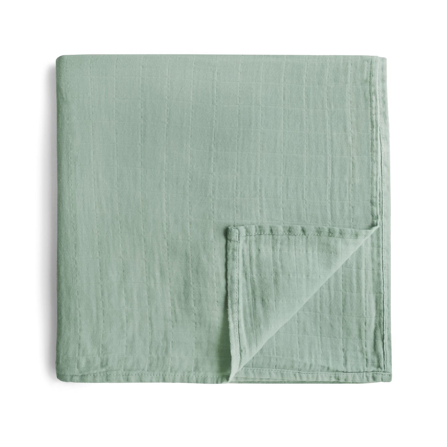 Mushie Muslin Swaddle Blanket – Organic Cotton