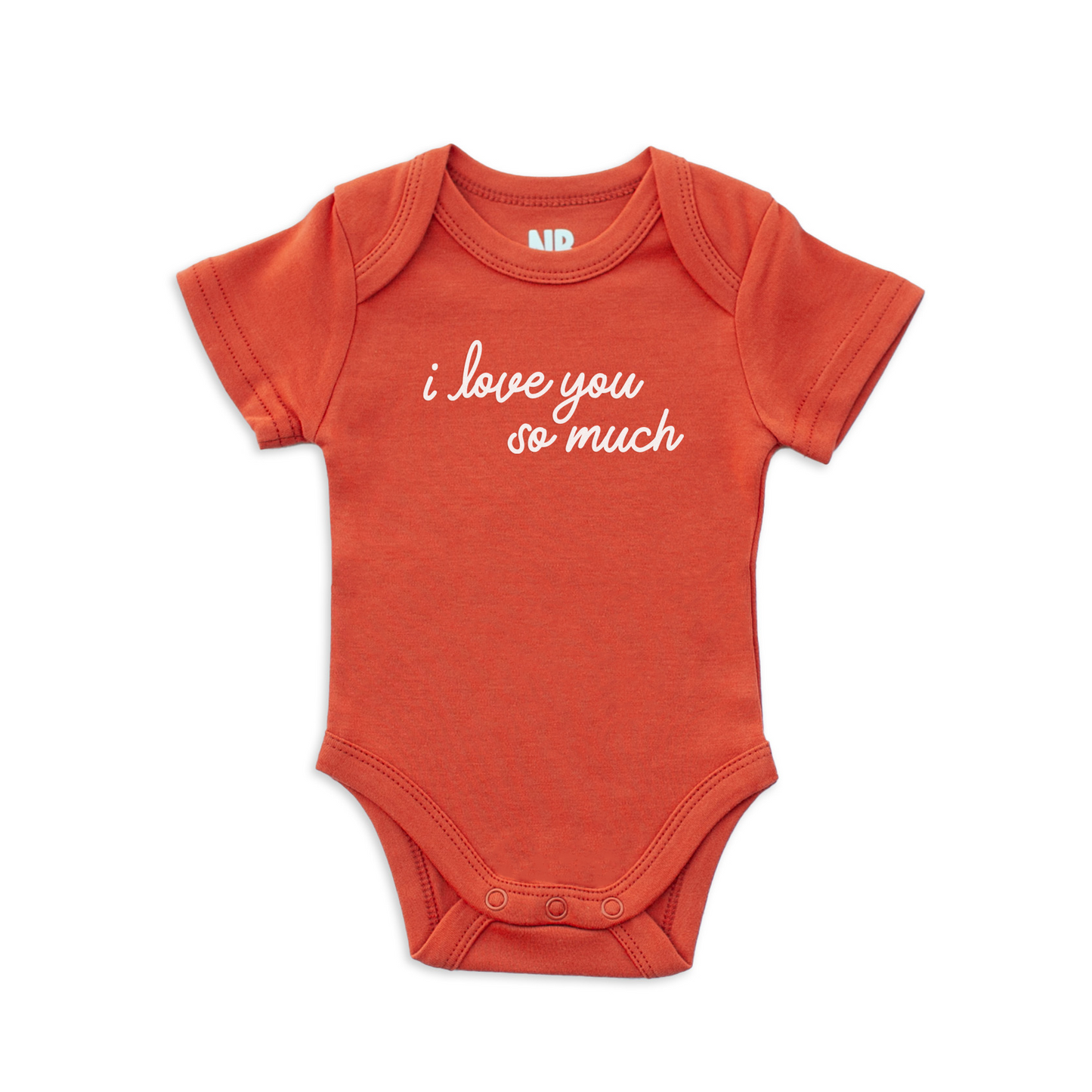 Frankie Jean I Love You So Much Onesie | Organic Cotton Baby Bodysuit