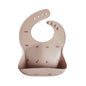 Mushie Silicone Baby Bib – Adjustable Catch-All