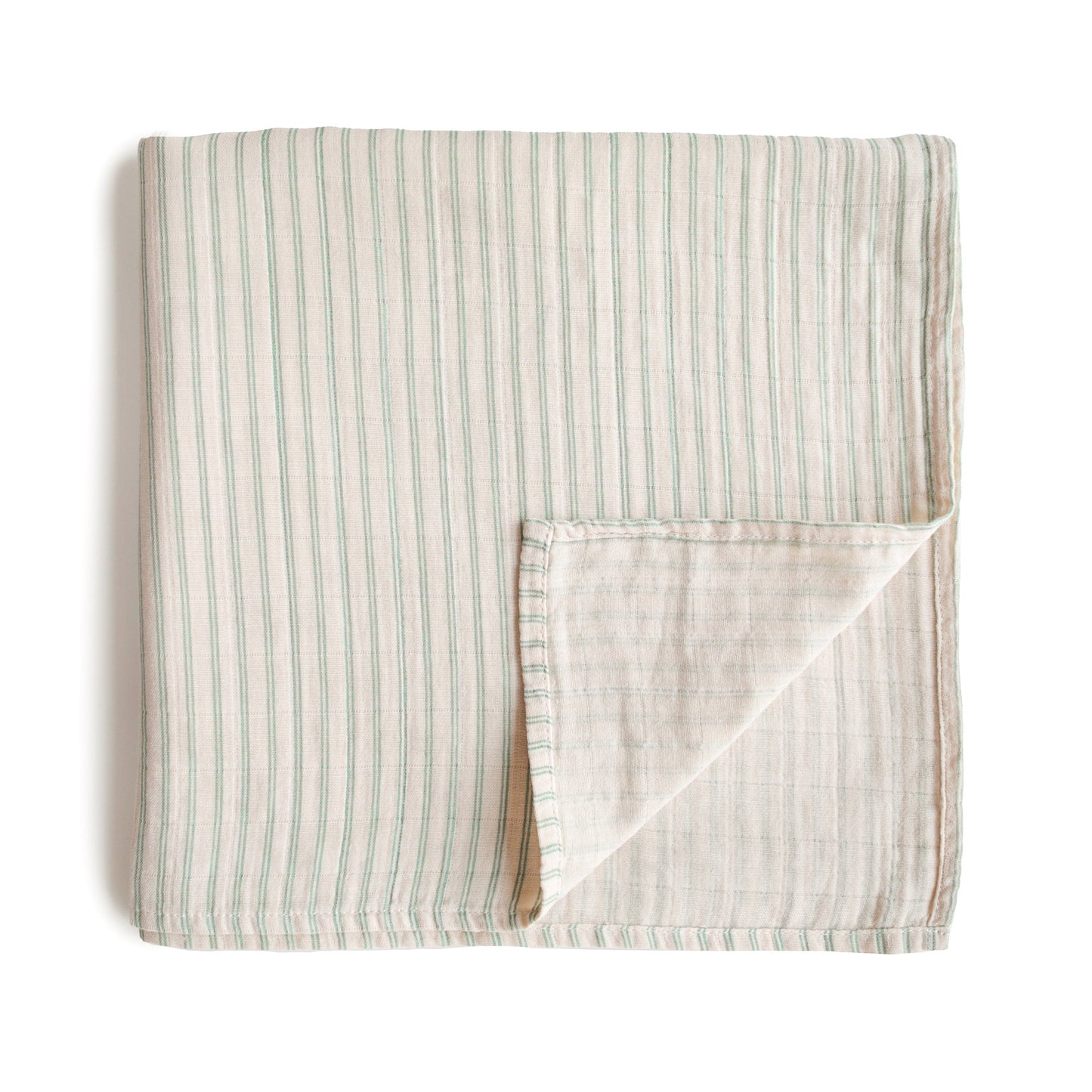 Mushie Muslin Swaddle Blanket – Organic Cotton
