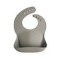 Mushie Silicone Baby Bib – Adjustable Catch-All