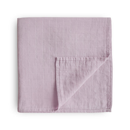 Mushie Muslin Swaddle Blanket – Organic Cotton