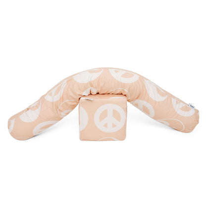 Organic Support Pillow - Beige Yin Yang