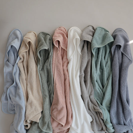 Mushie Organic Cotton Baby Hooded Towel – Soft & Absorbent